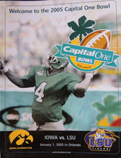 2005 Capital One Bowl Program